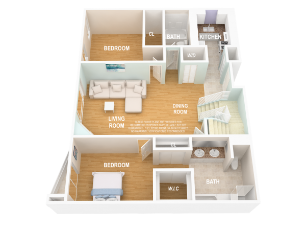 3D FLOOR PLAN-MAIN LEVEL3