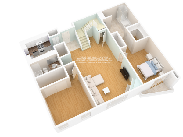 3D FLOOR PLAN-MAIN LEVEL7